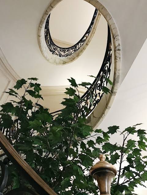 L'escalier du bureau Travisum